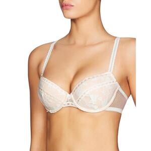 Heidi Klum Intimates Womens Tuberose Tryst Contour Balconette Bra Size 32C
